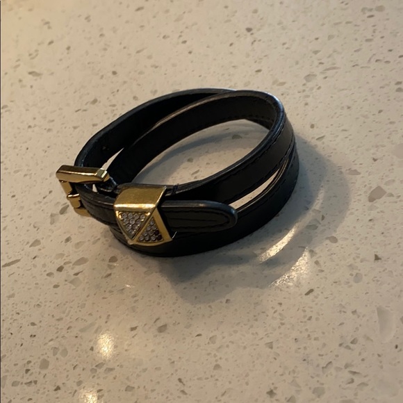 Michael Kors double wrap leather bracelet - Picture 4 of 4